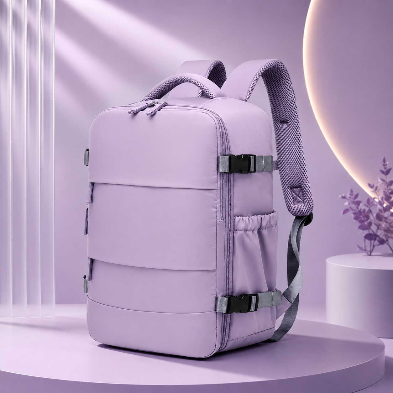 60L Vacuum Compression Backpack with Air Pump – Cabin Approved | AeroPack Pro