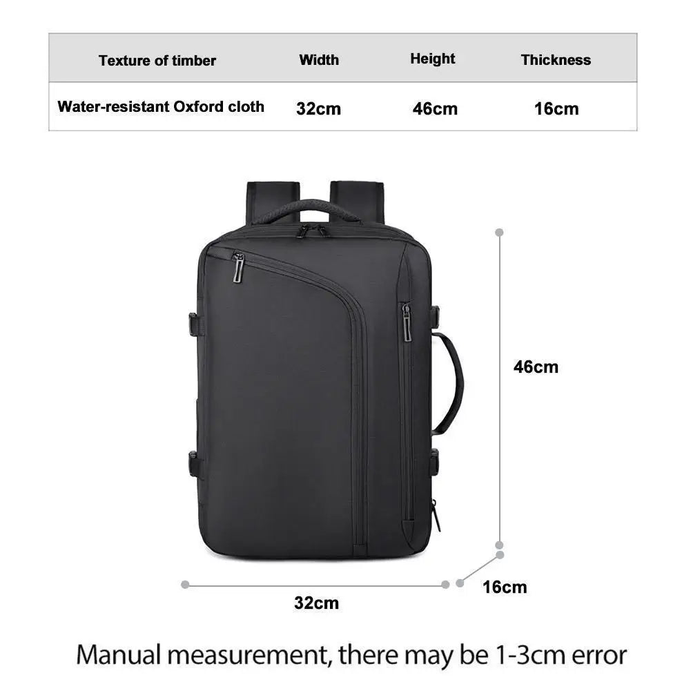 AeroPack Pro™ – Expandable Travel Backpack | Compression Storage & Carry-On Design