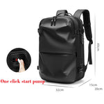 60L Vacuum Compression Travel Backpack-with One-Touch Auto Seal