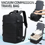 60L Vacuum Compression Backpack with Air Pump – Cabin Approved | AeroPack Pro
