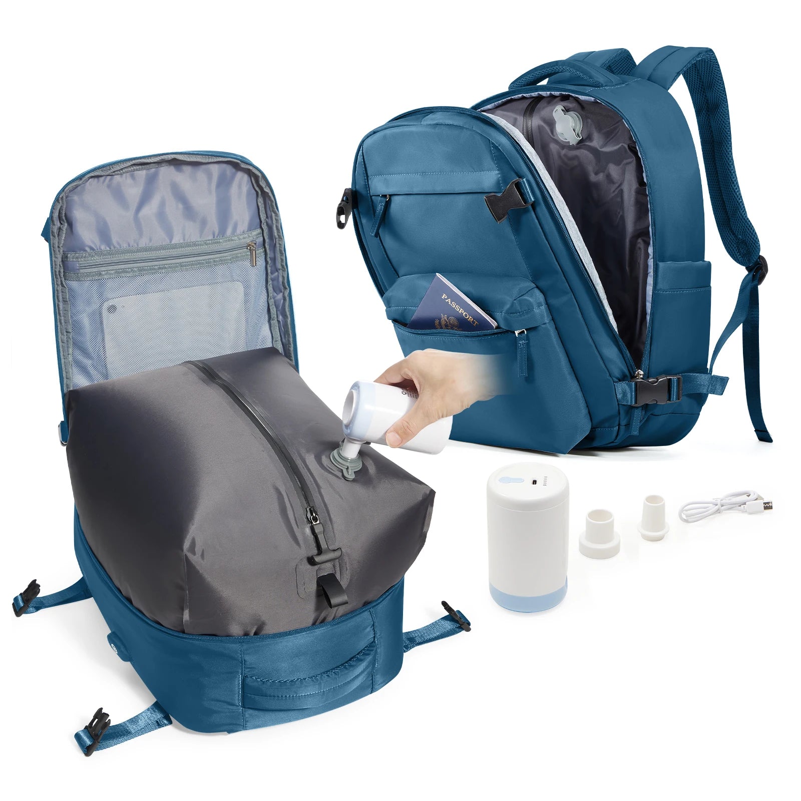 AeroPack Pro™ – Vacuum Compression Travel Backpack