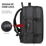 AeroPack Pro Expandable Vacuum Compression Backpack – 35L Travel & Laptop Bag