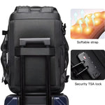 AeroPack Pro™ – Vacuum Compression Backpack with Pump | 36L Expandable Travel Backpack