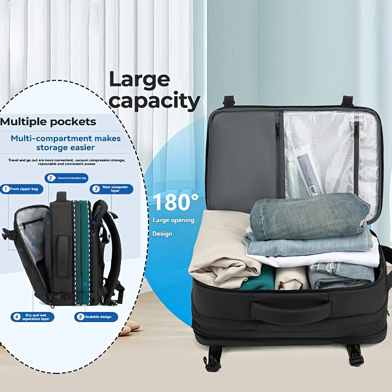 AeroPack Pro™ – Expandable Smart Backpack with Compression