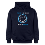 Hoodie Unisex "Peace begins with a smile"