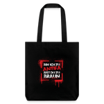 Recycelter Heavyweight Stoffbeutel - Bin ich zu Antifa, bist du zu Braun